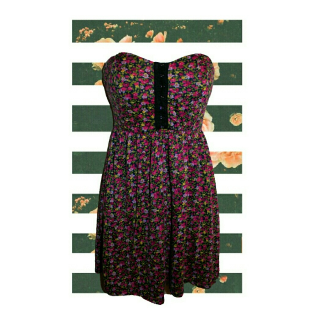 Forever 21 Floral Dress Sz S